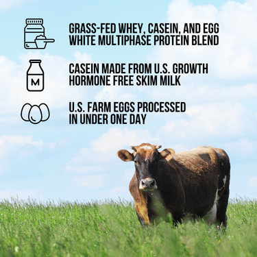 Protein Powder Blend - 1LB Egg, Whey & Casein Protein Blend | Naked Protein - 1lb